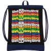 Bags And Totes * | Disney Cinch Sack Bag Wear It Proud Walt Disney World Logos