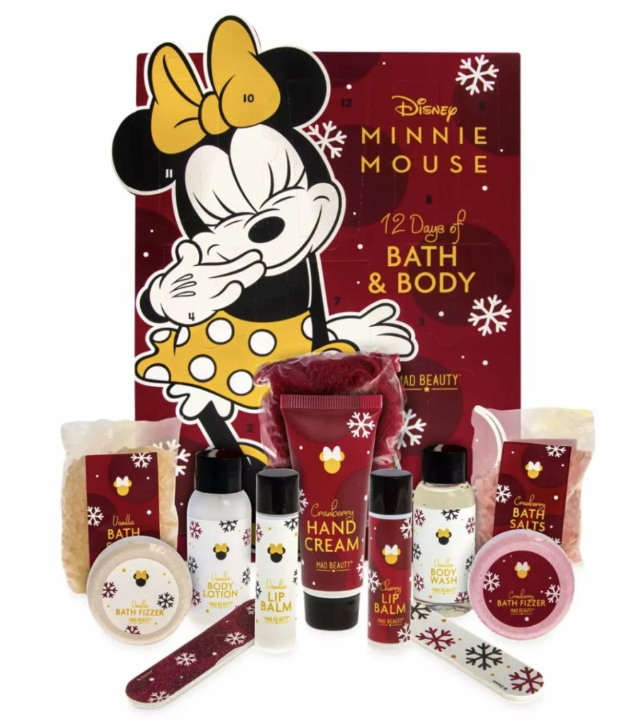 Accessories * | Disney Advent Set Minnie Mouse 12 Days Of Beauty