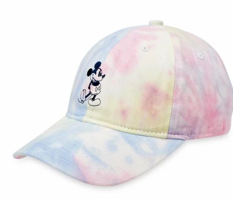 Hats * | Disney Hat Baseball Cap Mickey Mouse Tie-Dye