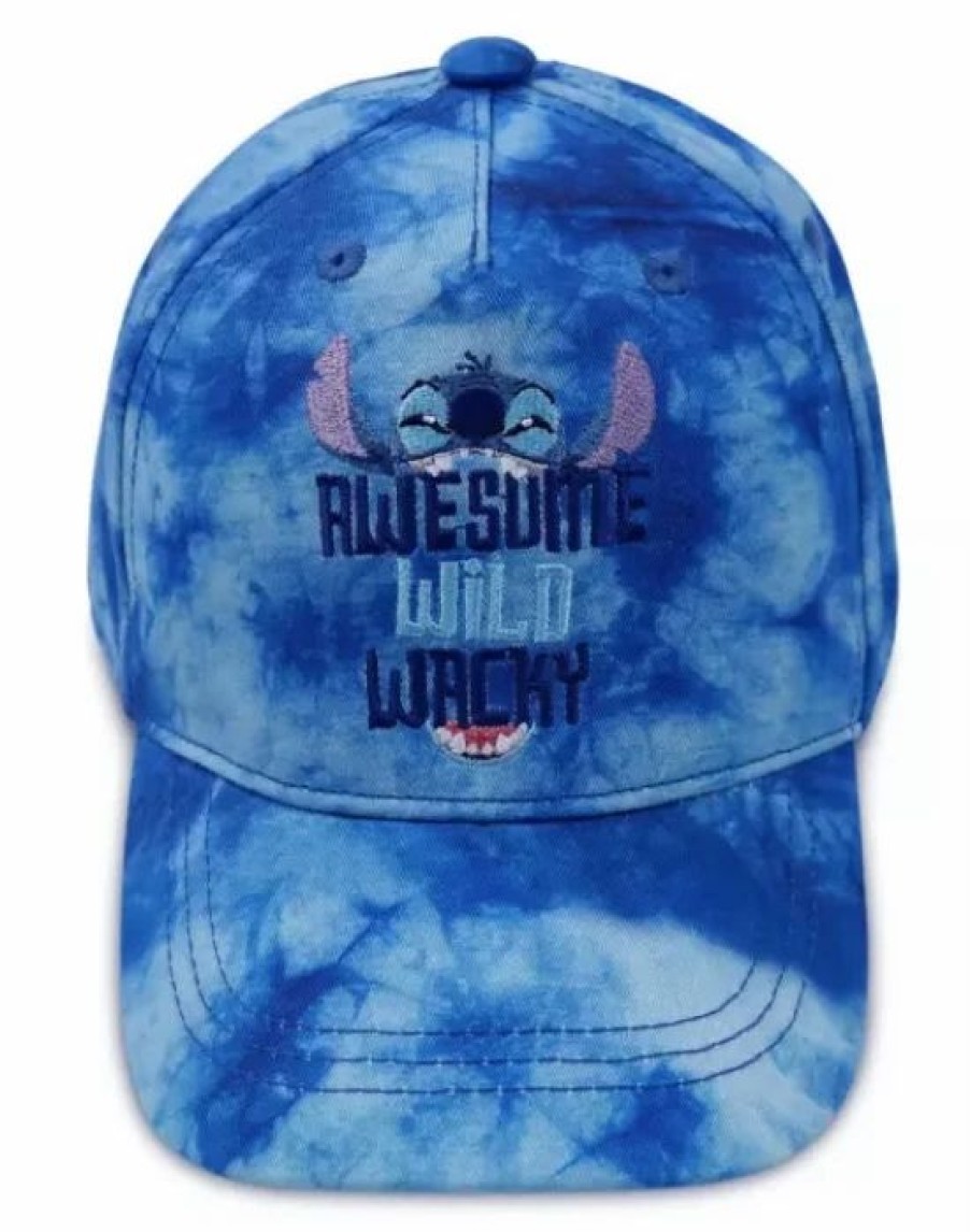 Hats * | Disney Hat Baseball Cap Stitch Acid Wash Youth