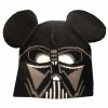 Hats * | Disney Hat Beanie Hat Darth Vader With Mickey Ears Youth