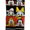 Socks * | Disney Socks For Adults Mickey Mouse And Friends Red Black & Yellow