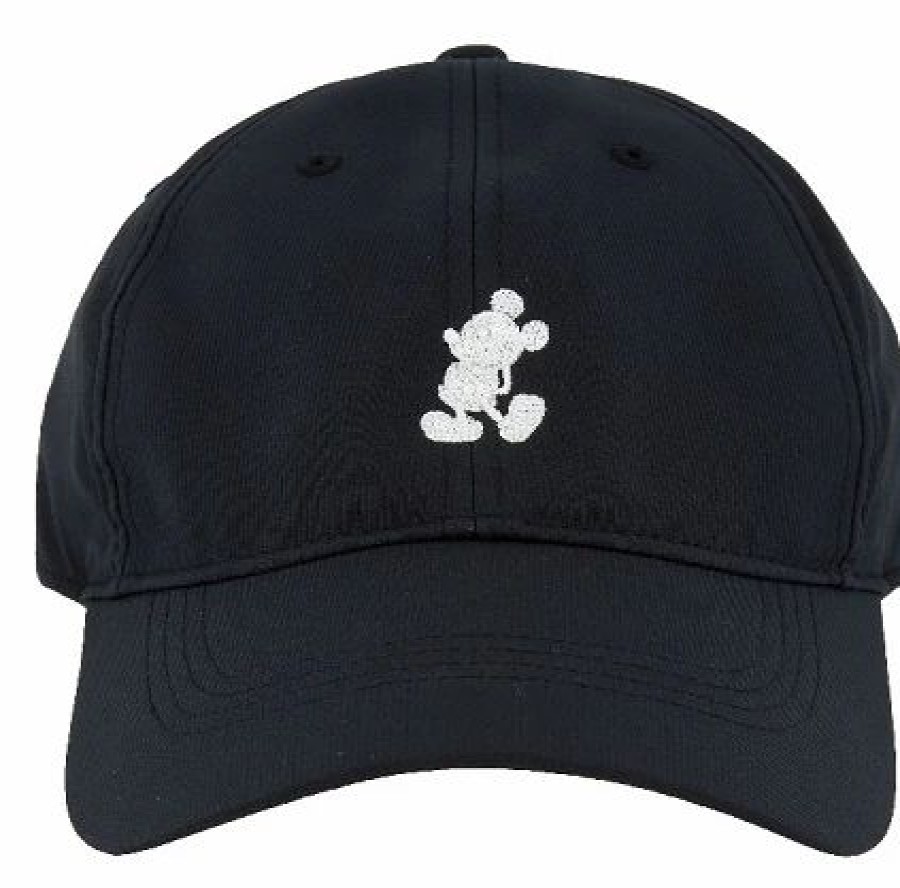 Hats * | Disney Hat Nike Baseball Cap Mickey Mouse Standing Black