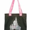 Bags And Totes * | Disney Tote Bag Cinderella Castle Hearts Walt Disney World