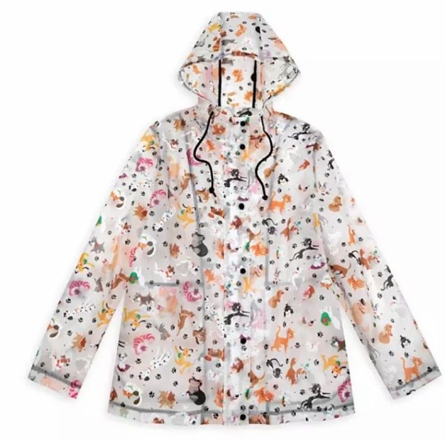 Adult * | Disney Rain Jacket For Women Reigning Cats And Dogs