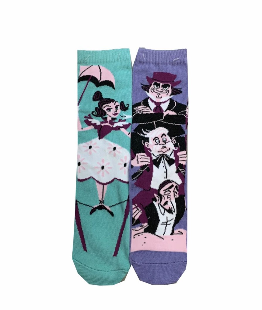 Socks * | Disney Socks For Adults Haunted Mansion Ballerina & Quicksand