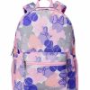 Bags And Totes * | Disney Backpack Bag Minnie Mouse Signature Bow Pink & Purple