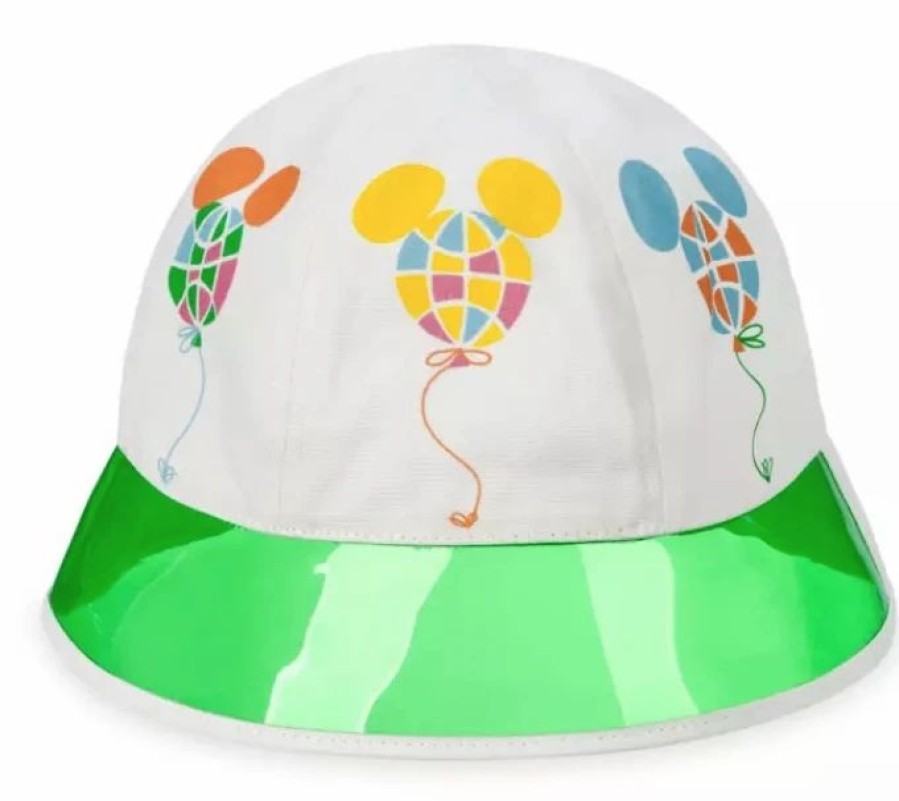 Hats * | Disney Bucket Hat 50Th Anniversary Mickey Balloon