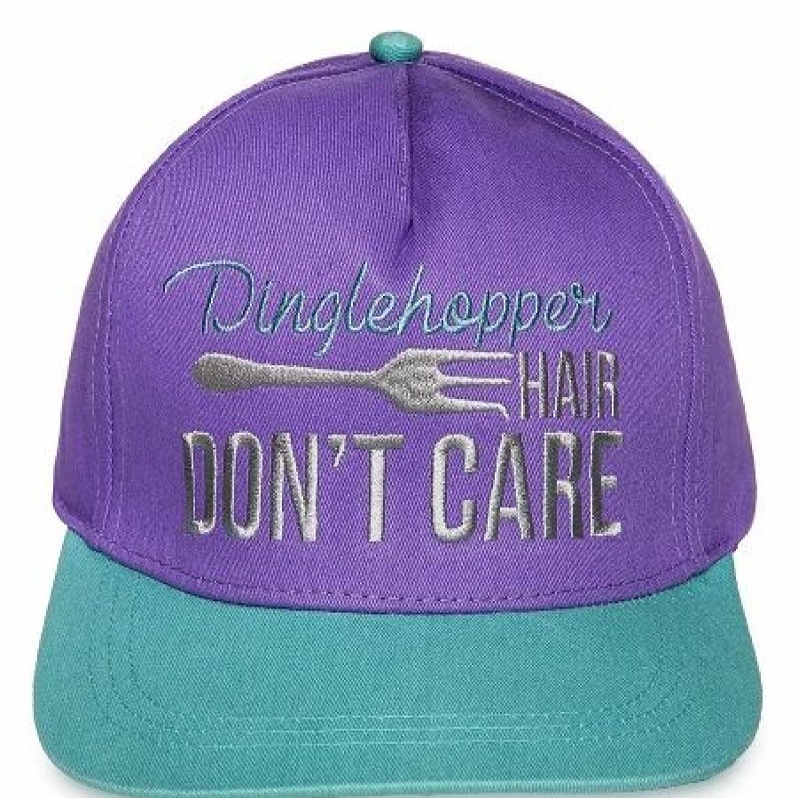 Hats * | Disney Hat Baseball Cap Ariel Dinglehopper Hair Don'T Care