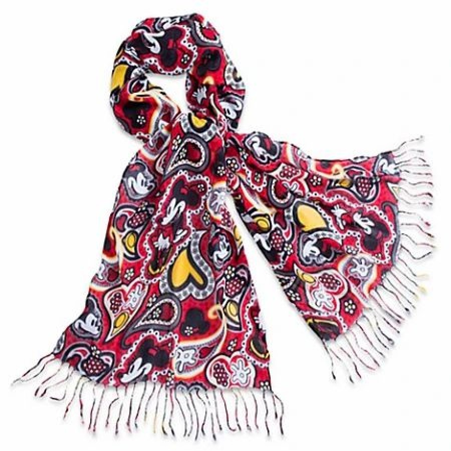 Accessories * | Disney Scarf Minnie Mouse Paisley