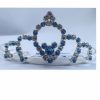 Accessories * | Disney Haircomb Princess Tiara Barrette Blue