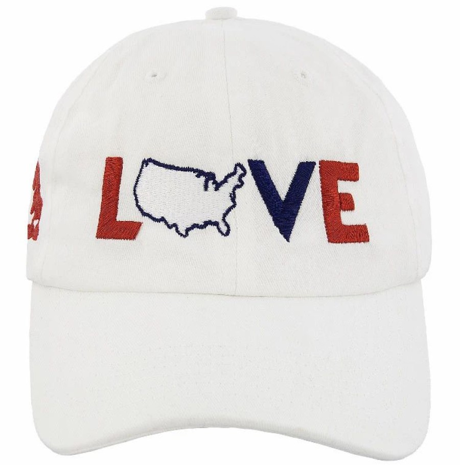 Hats * | Disney Hat Baseball Cap Epcot I Love The U.S.A