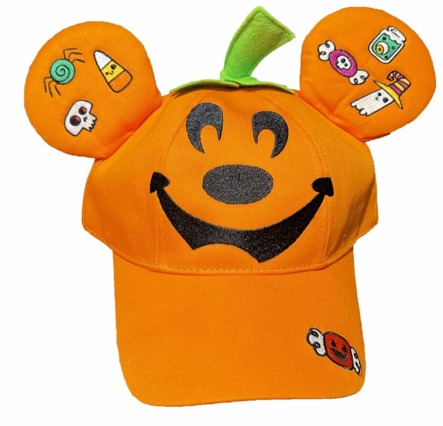 Hats * | Disney Hat Baseball Cap 2022 Halloween Jack O Lantern