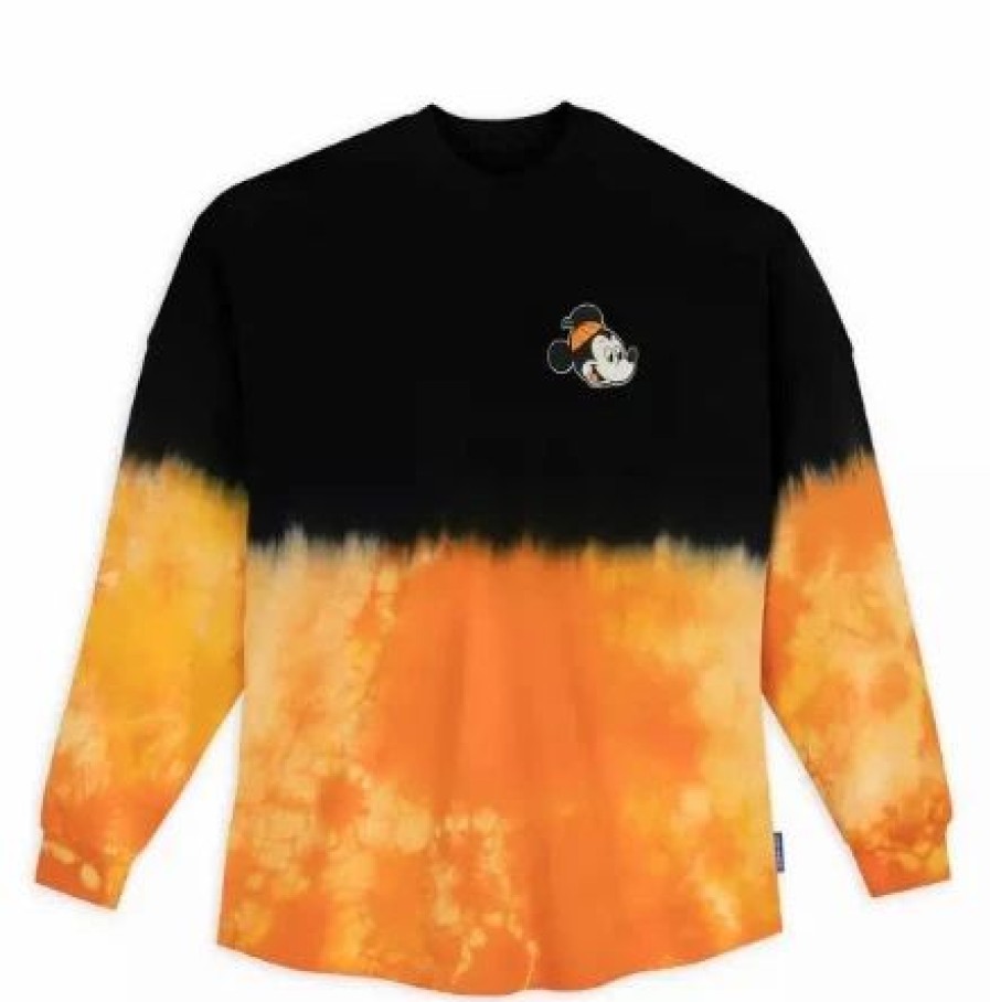 Adult * | Disney Spirit Jersey For Adults Mickey Mouse Halloween Tie-Dye