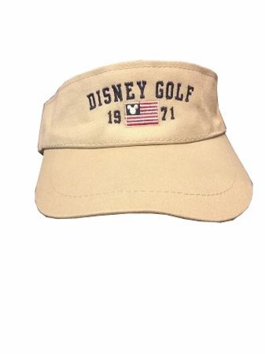 Hats * | Disney Sun Visor Hat Disney Golf 1971