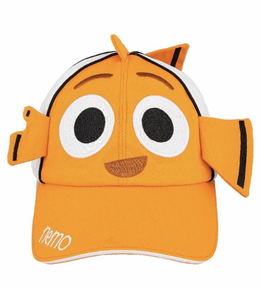 Hats * | Disney Hat Baseball Cap Nemo With Fins Youth