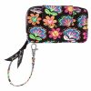 Bags And Totes * | Disney Vera Bradley Bag Midnight With Mickey Smartphone Wristlet