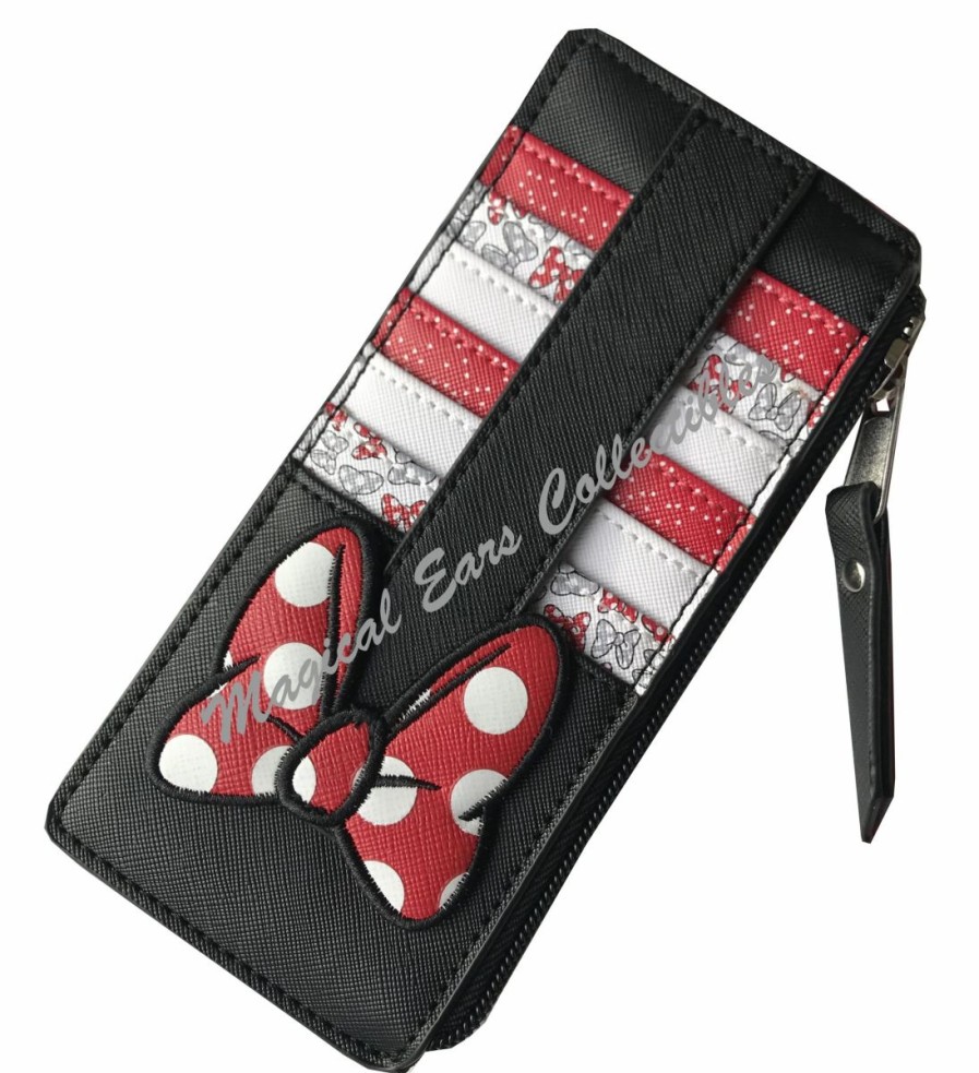 Accessories * | Disney Credit Card Holder Minnie Mouse With Bow