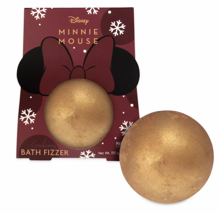 Accessories * | Disney Bath Fizzer Minnie Mouse Cranberry