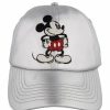 Hats * | Disney Hat Baseball Cap Mickey Bling Silver