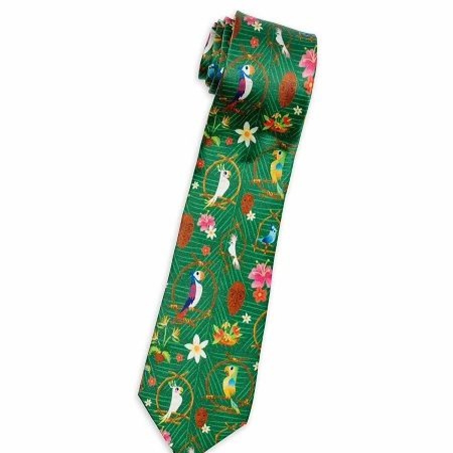 Accessories * | Disney Silk Tie Enchanted Tiki Room