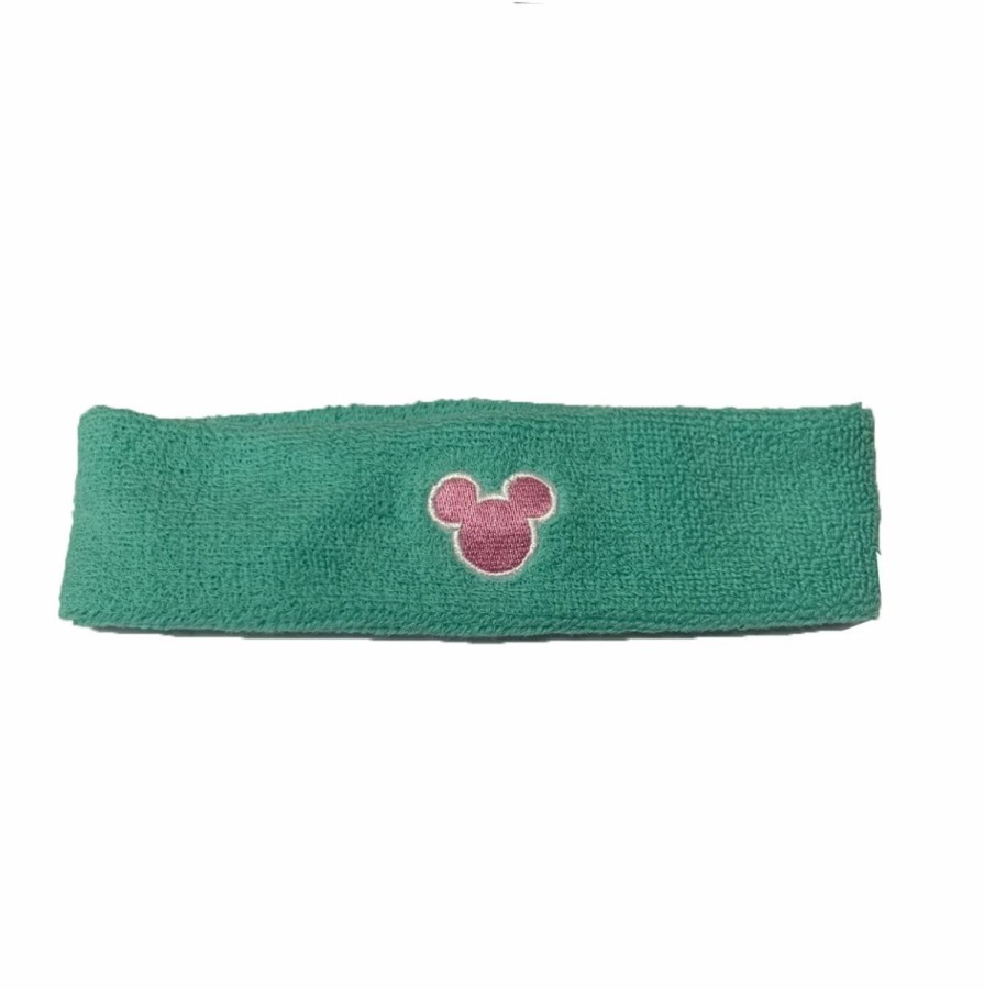 Accessories * | Disney Sweat Band Mickey Mouse Icon Green