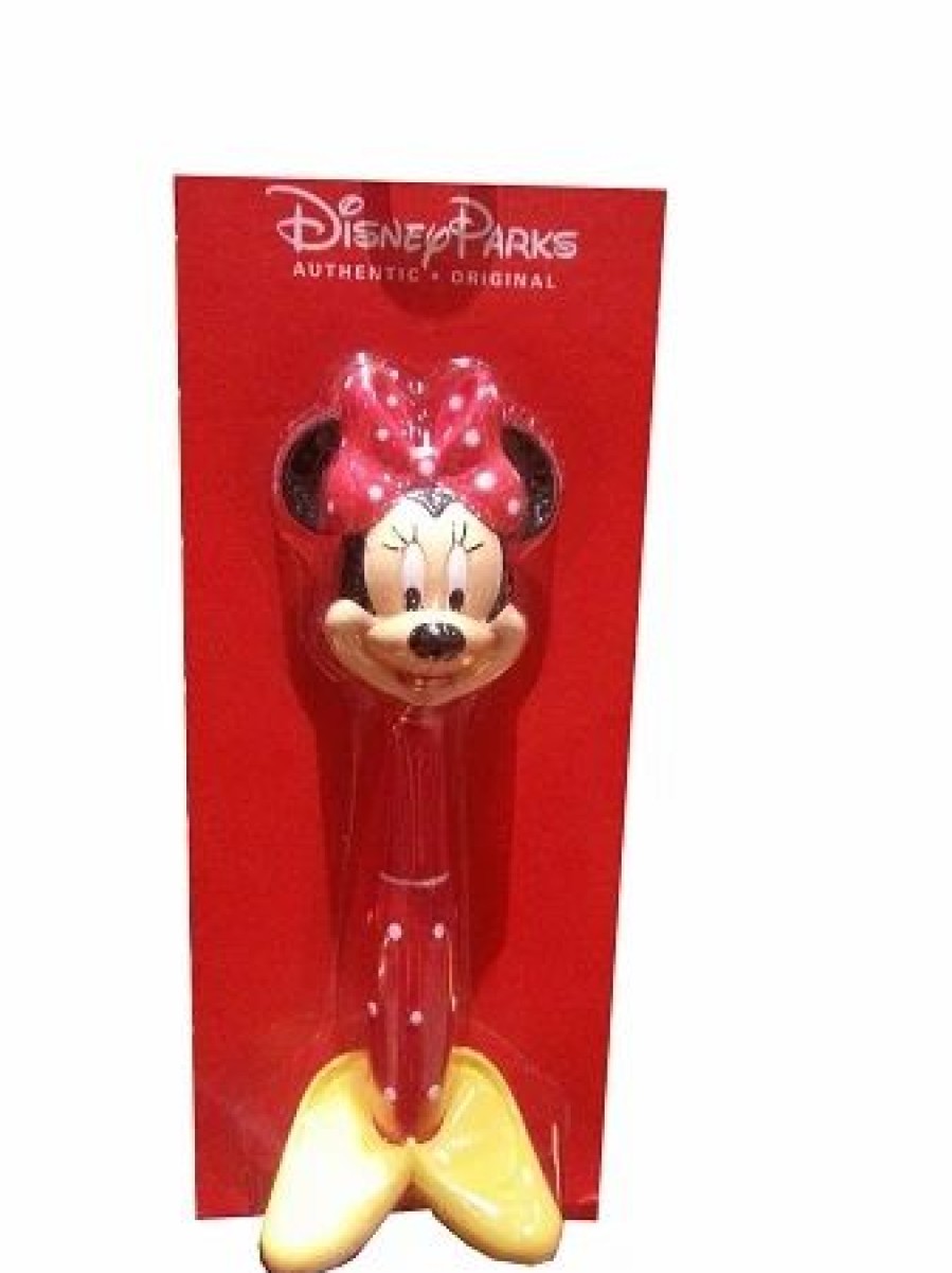 Accessories * | Disney Travel Toothbrush And Case Minnie Mouse Toothbrush