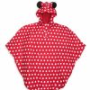 Accessories * | Disney Rain Poncho For Women Minnie Mouse Disney Parks