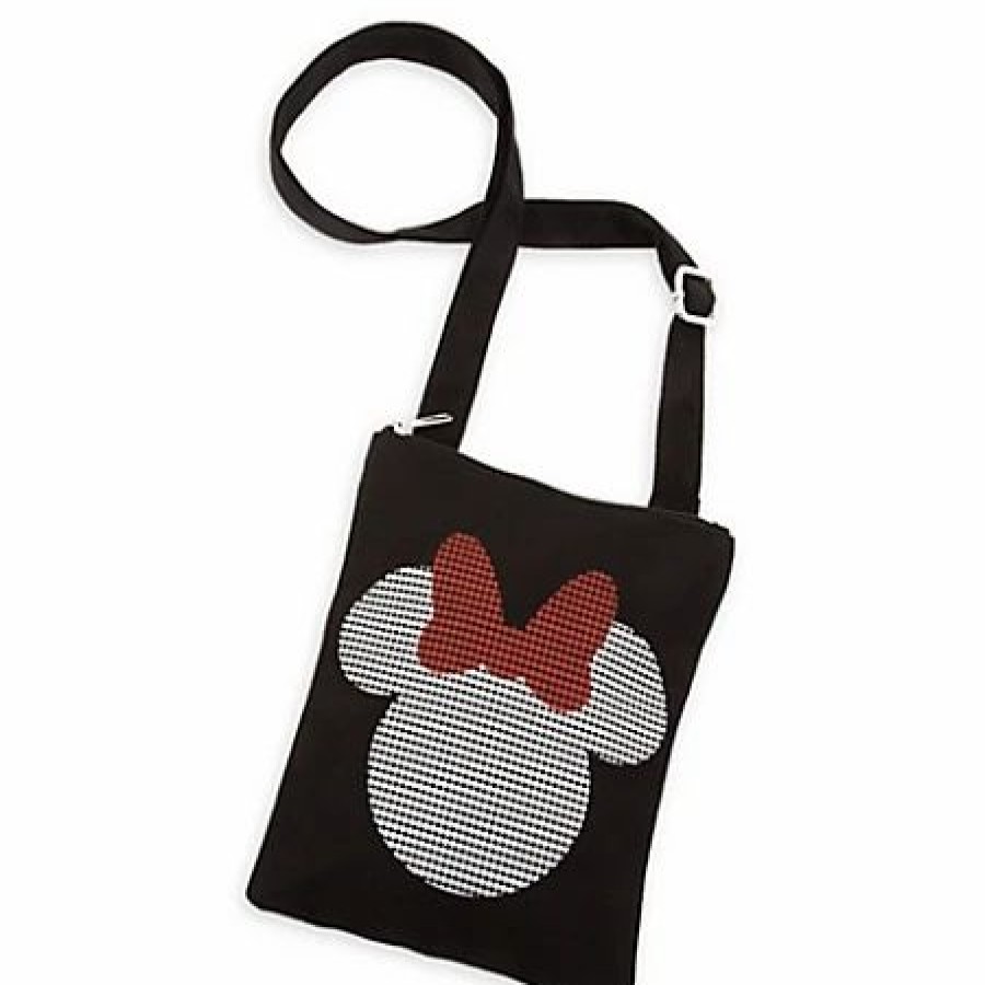 Bags And Totes * | Disney Crossbody Bag Minnie Mouse Letter Carrier Canvas