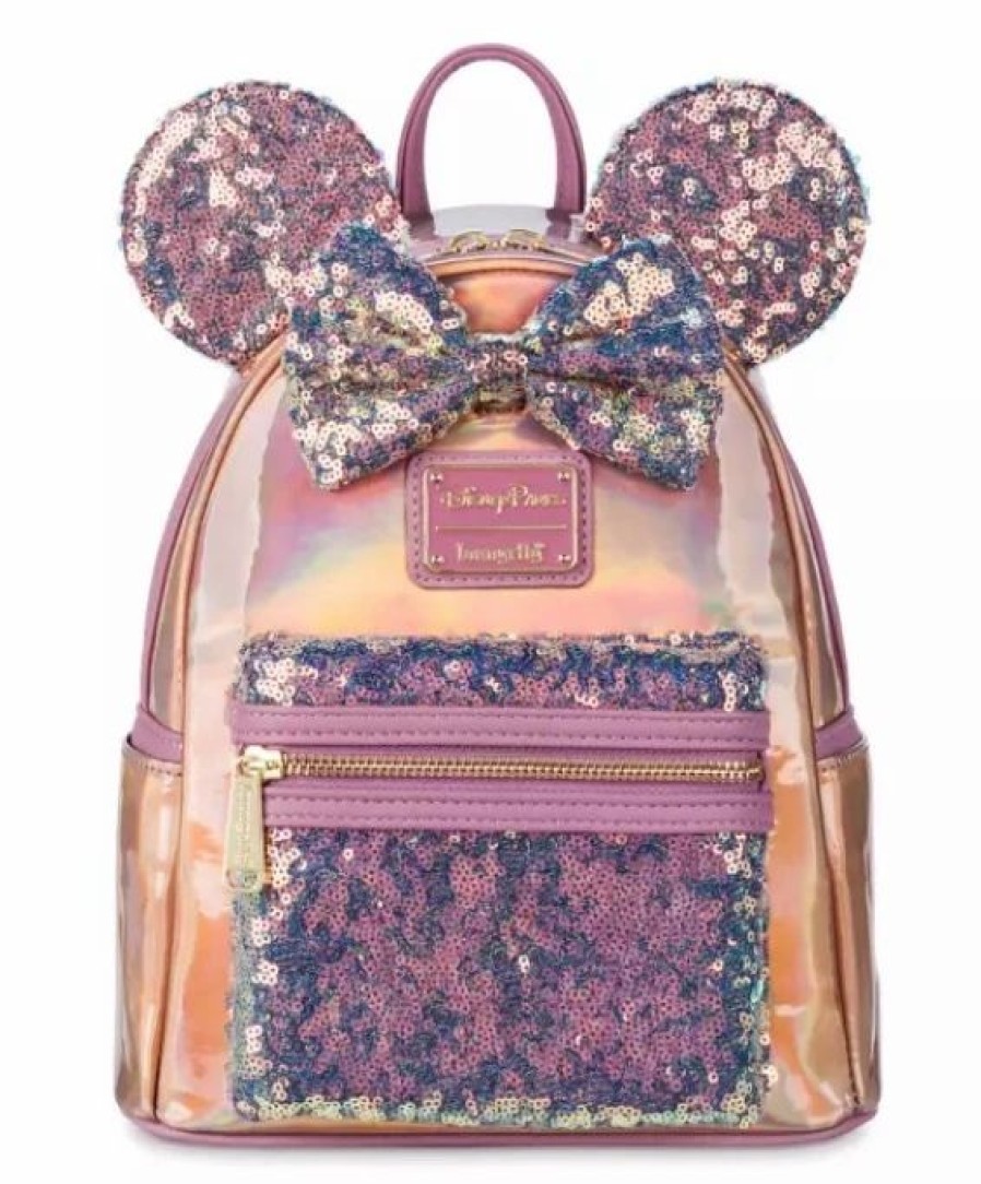 Bags And Totes * | Disney Backpack Bag 50Th Anniversary Earidescent