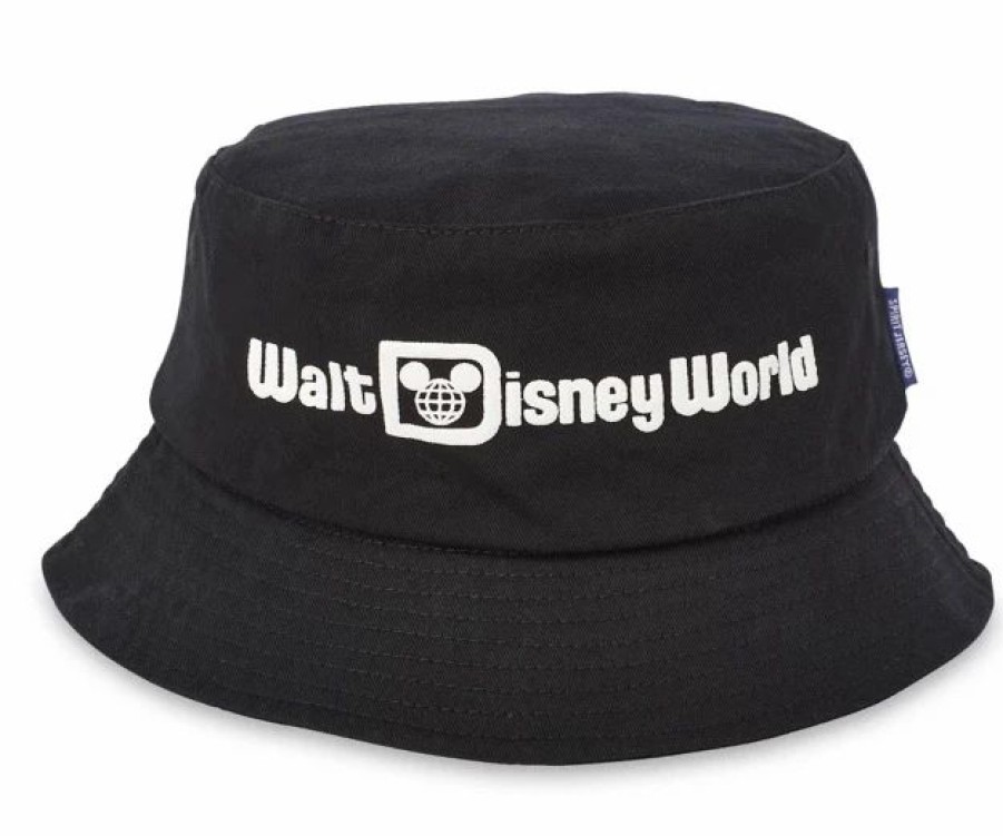 Hats * | Disney Bucket Hat Walt Disney World Adult Black