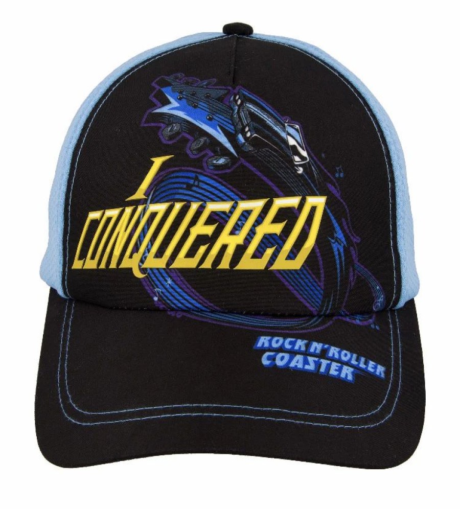 Hats * | Disney Hat Baseball Cap I Conquered Rock N' Roller Coaster