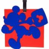 Bags And Totes * | Disney Luggage Bag Tag Tag Mickey Mouse Square