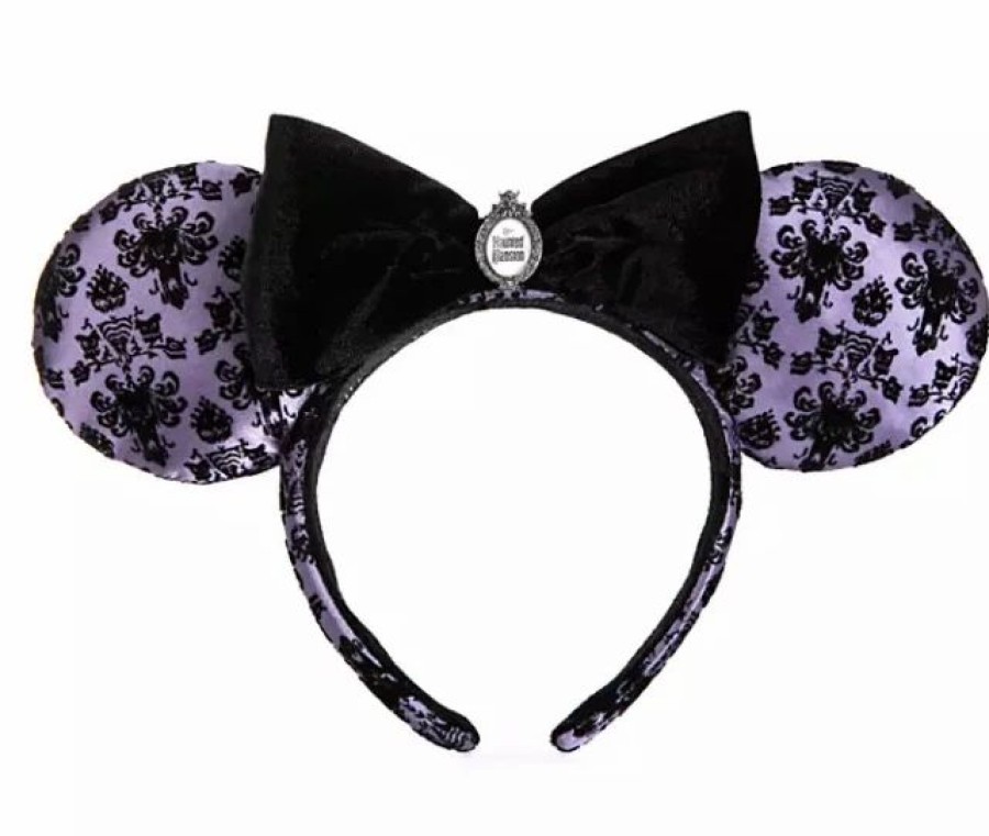 Hats * | Disney Ears Headband The Haunted Mansion Wallpaper