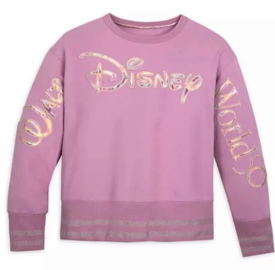 Adult * | Disney Pullover For Women 50Th Anniversary Earidescent