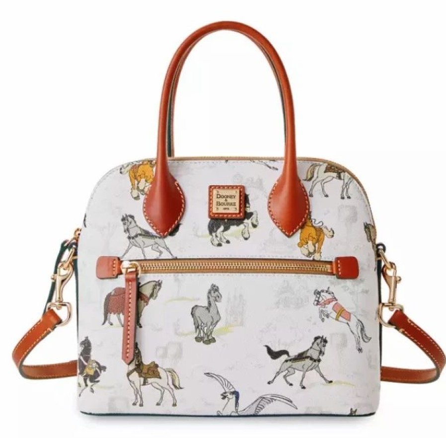 Bags And Totes * | Disney Dooney & Bourke Bag The Disney Steeds Satchel