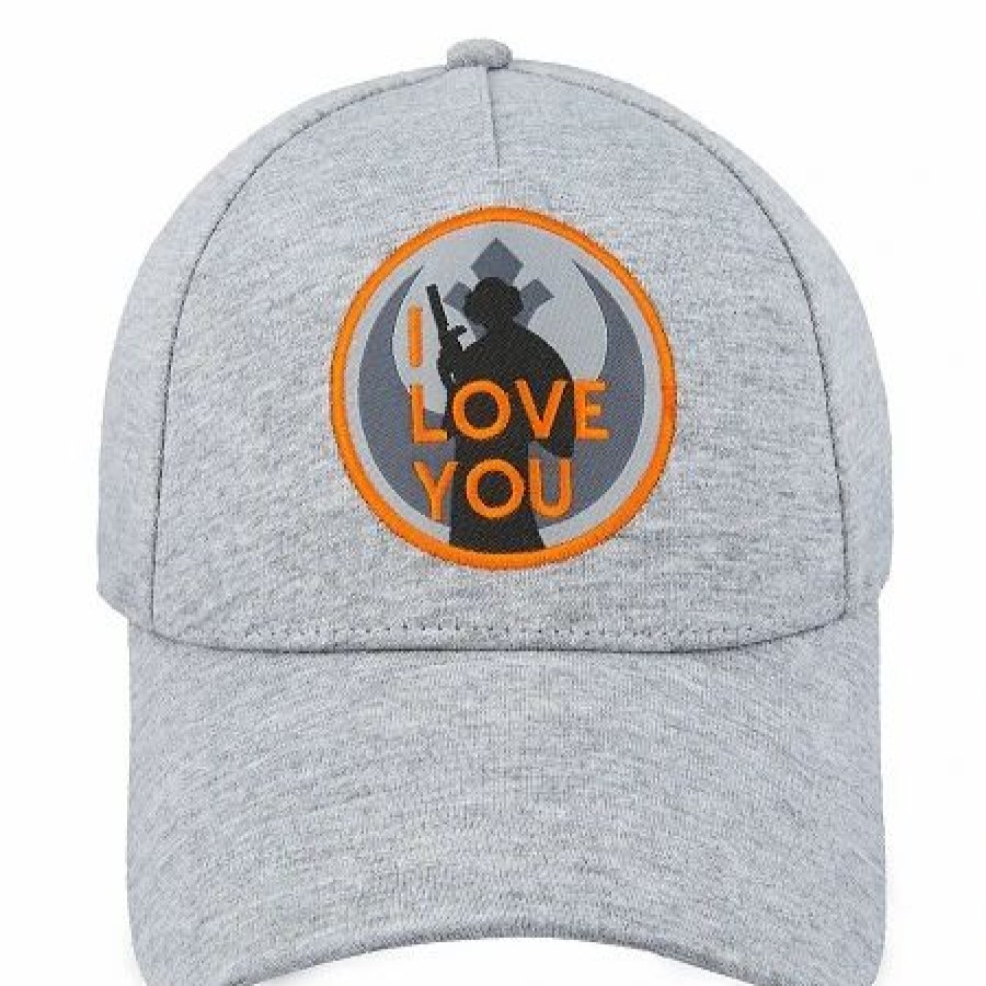 Hats * | Disney Hat Baseball Cap Princess Leia I Love You