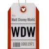 Bags And Totes * | Disney Luggage Bag Tag Tag Wdw Walt Disney World