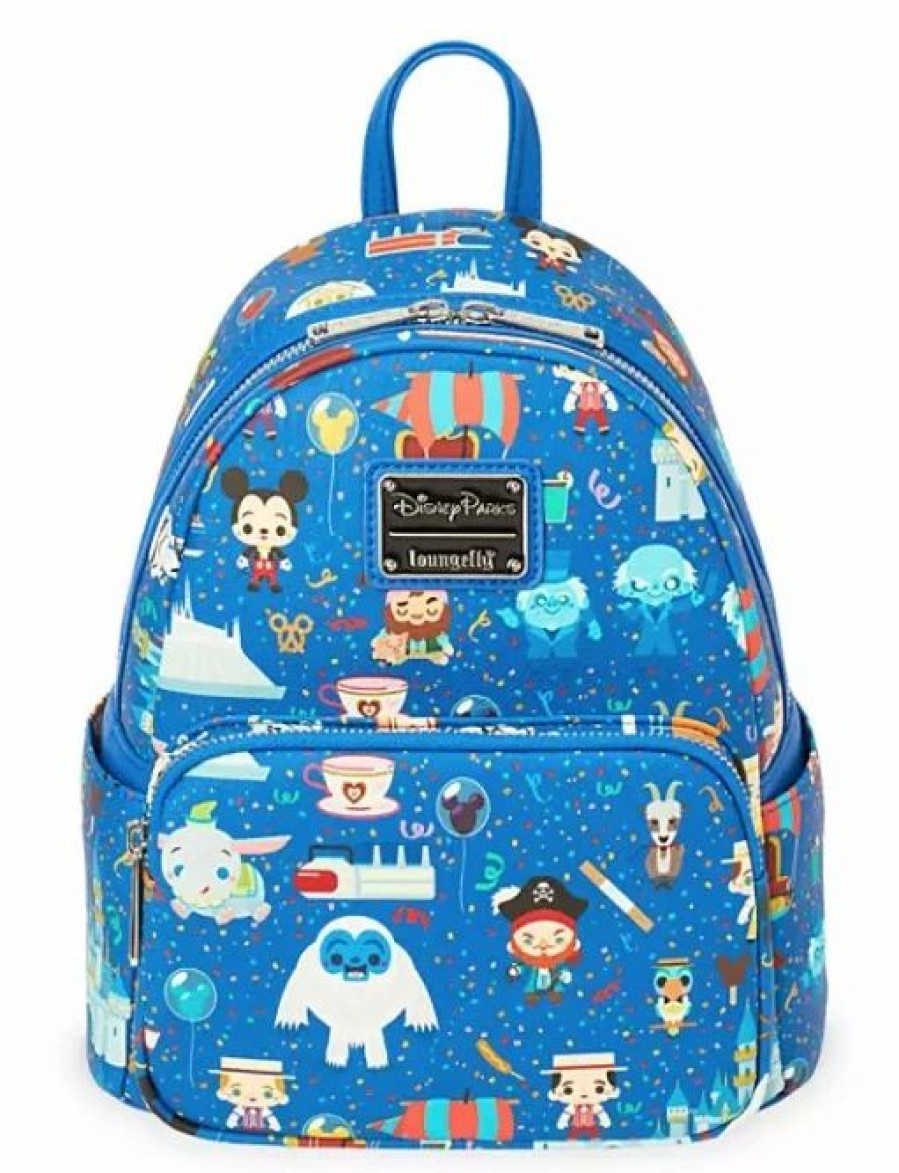 Bags And Totes * | Disney Loungefly Backpack Disney Parks Chibi