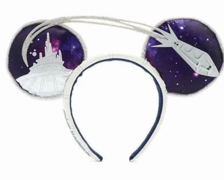 Hats * | Disney Ears Headband Main Attraction Space Mountain