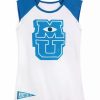 Adult * | Disney Tank Top For Women Monsters University Logo