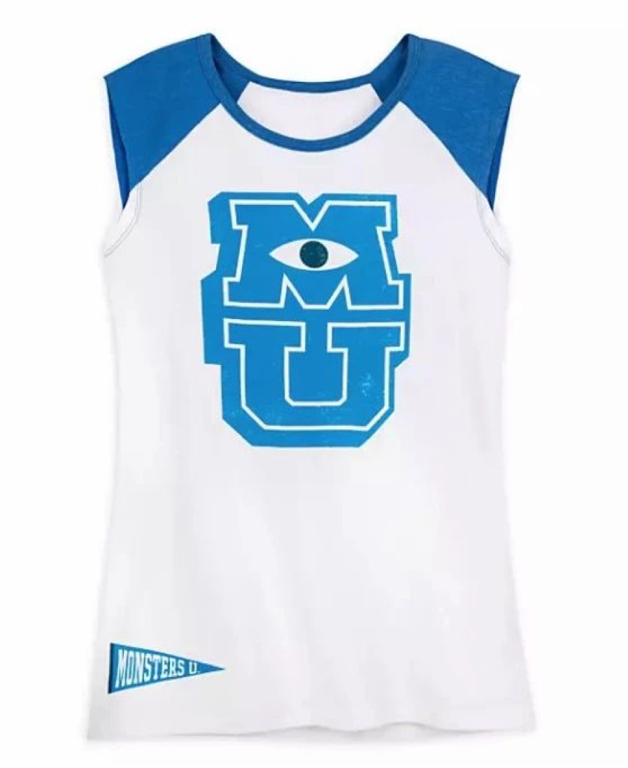 Adult * | Disney Tank Top For Women Monsters University Logo