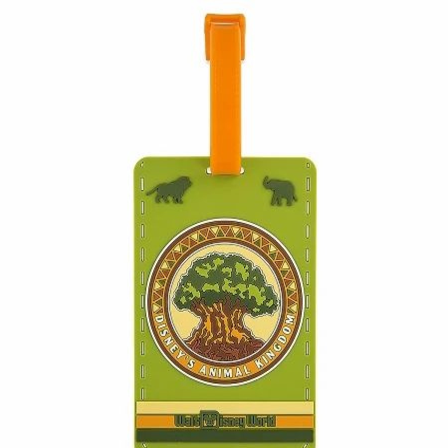 Bags And Totes * | Disney Luggage Bag Tag Animal Kingdom Walt Disney World