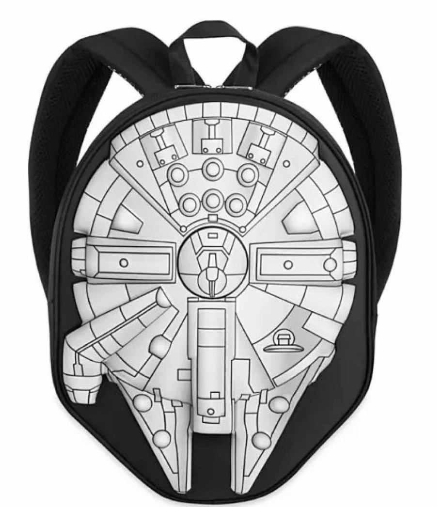 Bags And Totes * | Disney Loungefly Backpack Millennium Falcon Star Wars