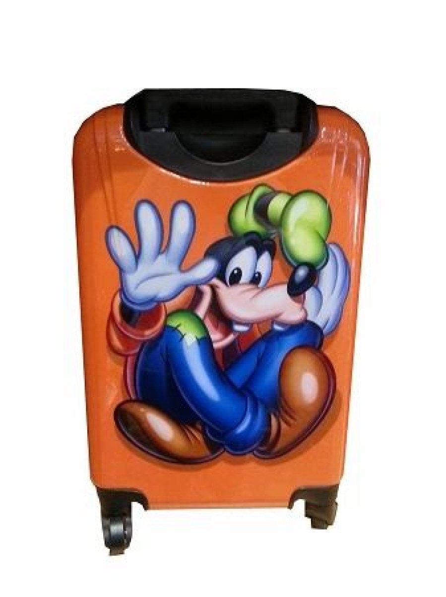 Bags And Totes * | Disney Rolling Luggage Goofy Stow-Away Luggage 20