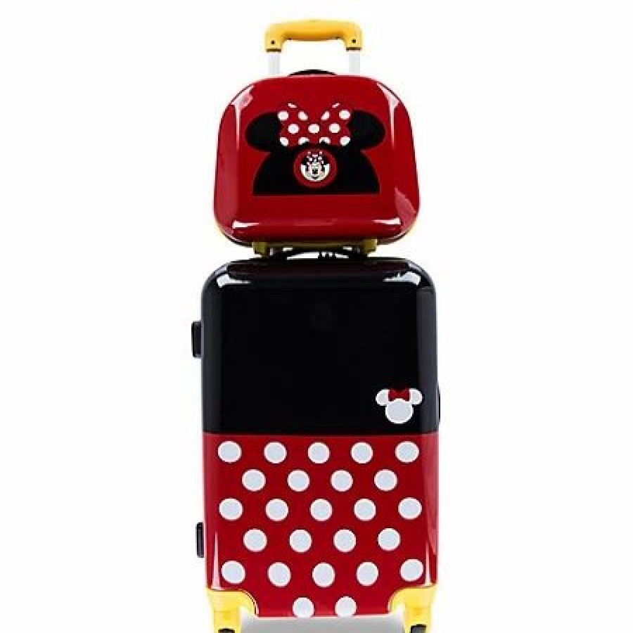 Bags And Totes * | Disney Rolling Luggage Minnie Mouse Stacked 26