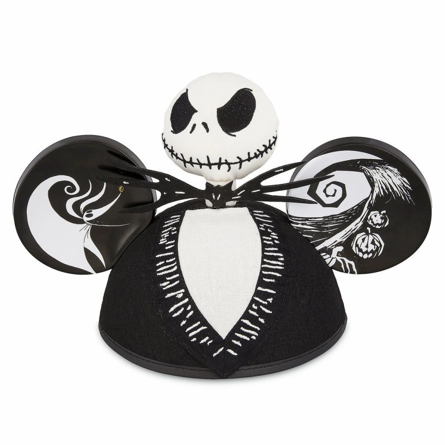 Hats * | Disney Hat Ears Hat Jack Skellington And Zero