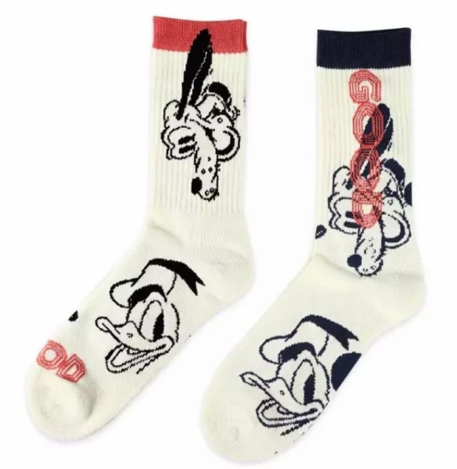 Socks * | Disney Socks For Adults Mickey Mouse And Friends Vintage