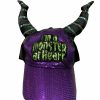 Hats * | Disney Hat Baseball Cap Maleficent Horns I'M A Monster At Heart