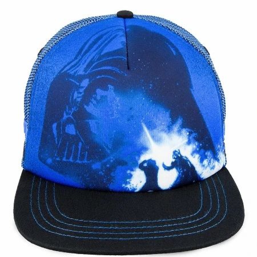 Hats * | Disney Hat Baseball Cap Darth Vader Star Wars Blue